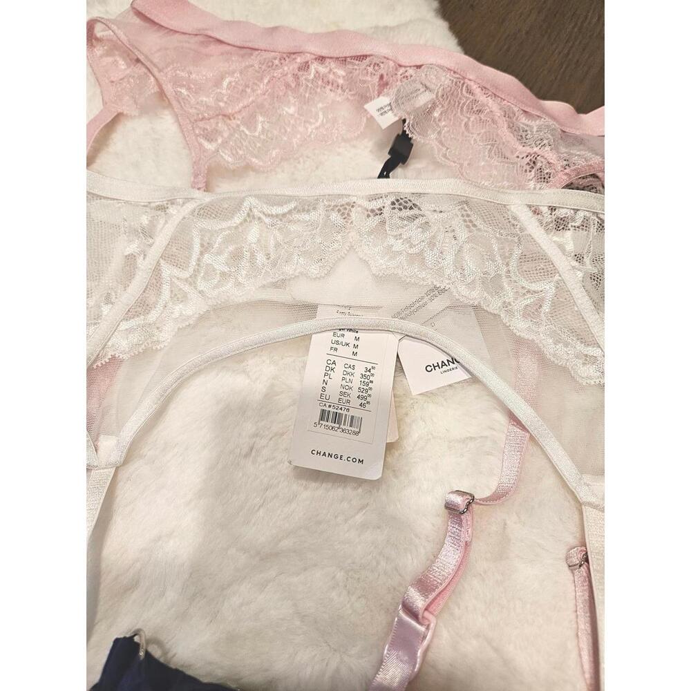 3 Nwt Lace Garters- Victoria's Secret & Change Lingerie #500 - Picture 4 of 6